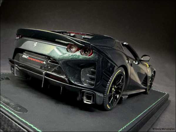 1:18 BBR Ferrari 812 Competizione A Aperta Verde Zeltweg – Limited 70 pcs
